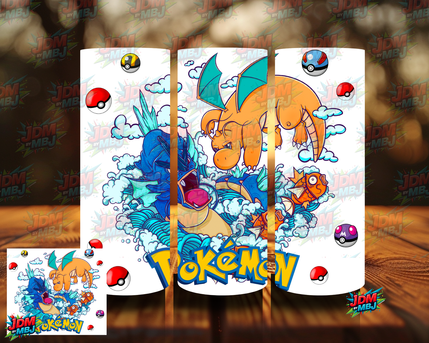 Inspired by Pokémon Sublimation Prints