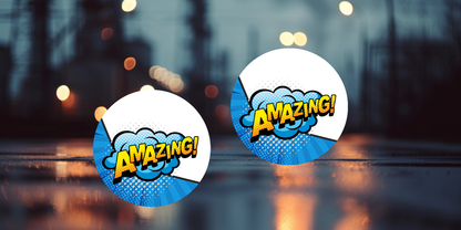 Impresiones de sublimación de posavasos de Super Mario (8 por página)