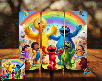 Inspired by Sesame Street Sublimation Prints