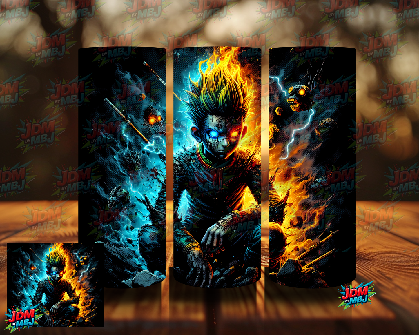 Inspired by Hunter X Hunter Sublimation Prints