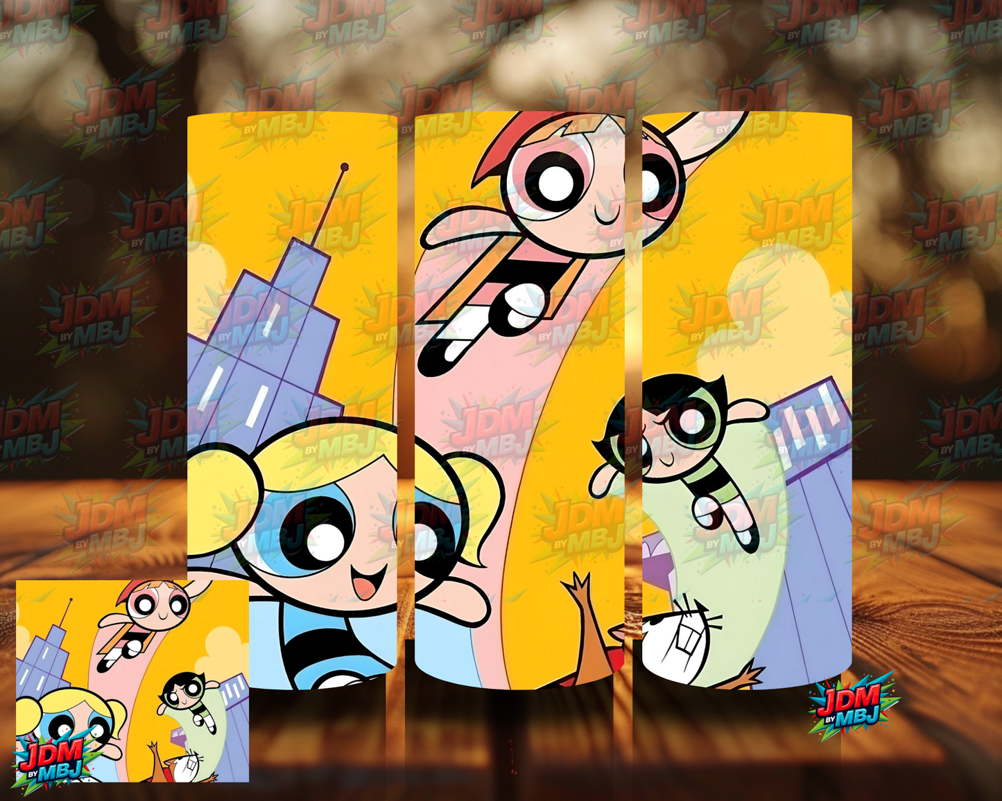 Inspired by Power Puff Girls Sublimation Prints