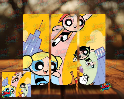 Inspired by Power Puff Girls Sublimation Prints