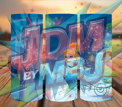 Inspirado en las impresiones de sublimación de Cenicienta