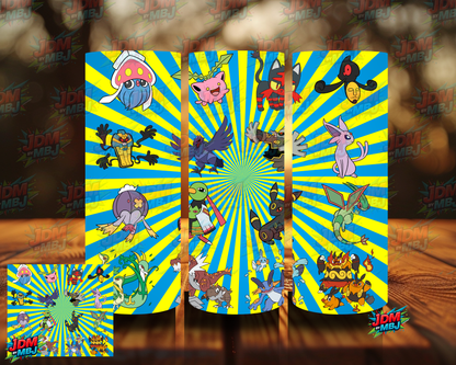 Inspired by Pokémon Sublimation Prints