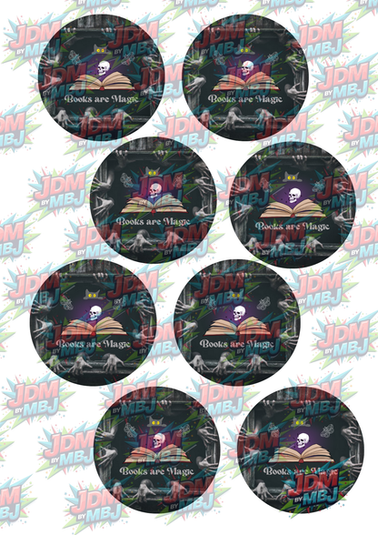 Impresiones de sublimación de posavasos para coche (8 por página)