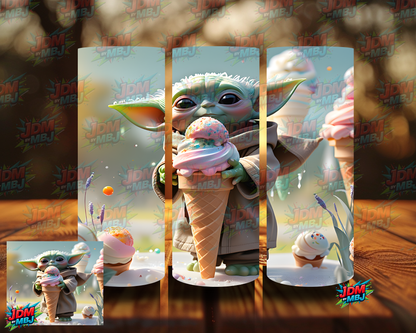 Inspired by Yoda Sublimation Prints