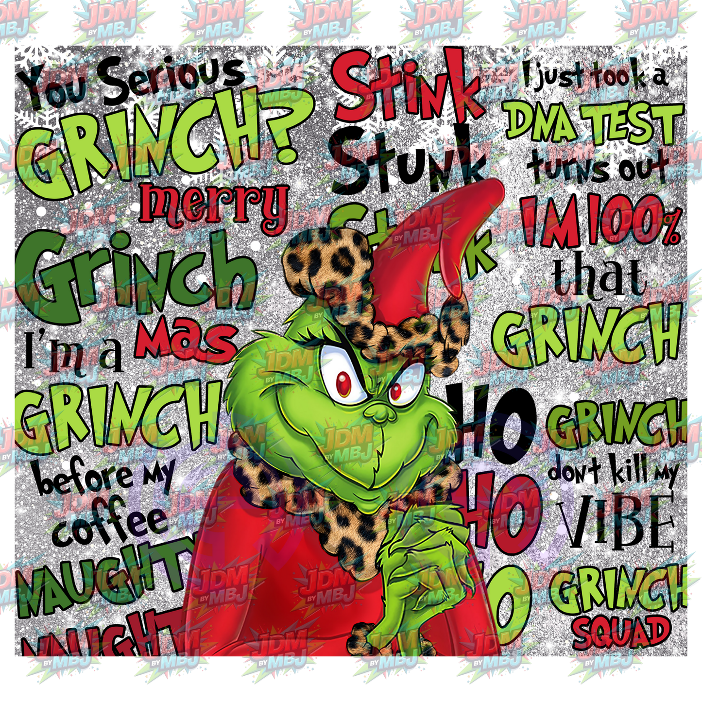 Inspired by Grinch Sublimation Prints
