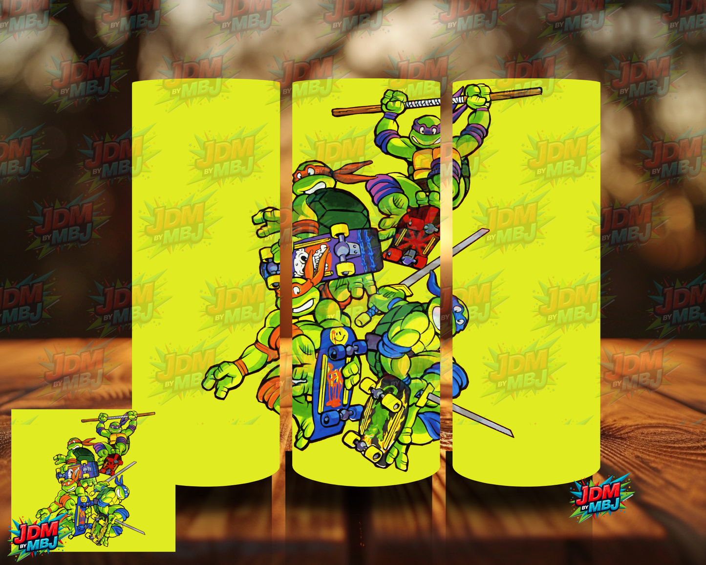 Inspired by Teenage Ninja Turtle Sublimation Prints