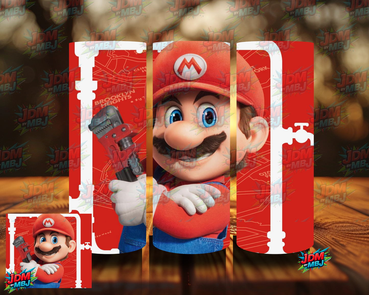 Inspired by Super Mario Sublimation Prints
