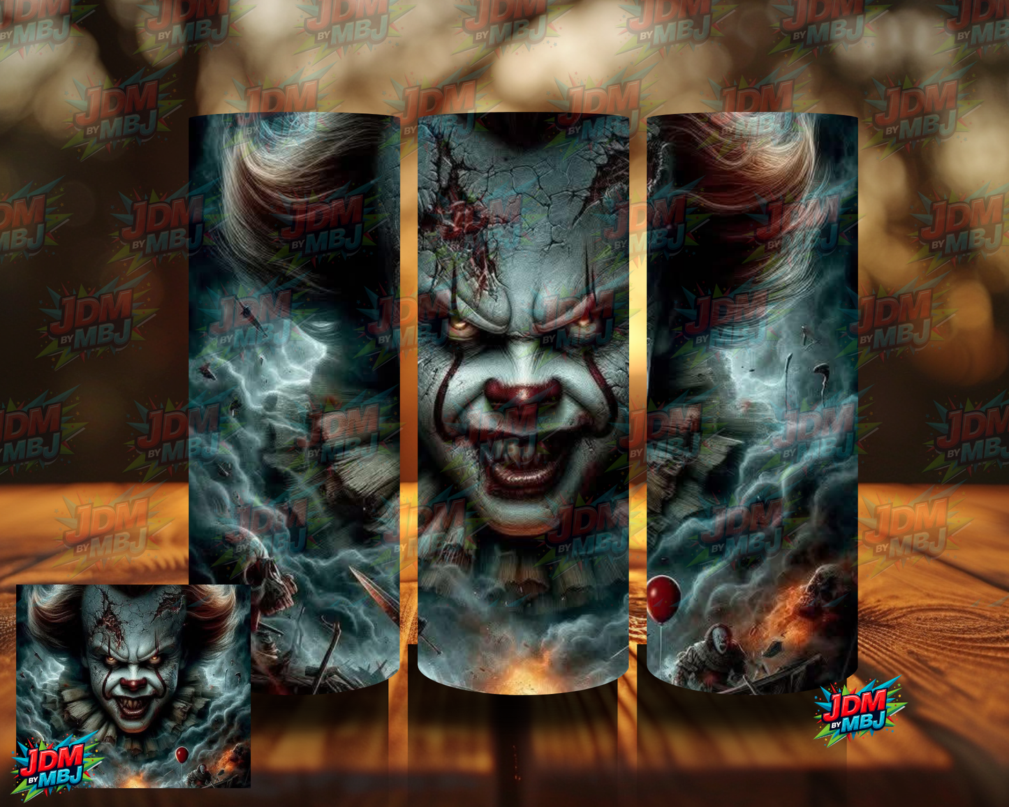 Inspired by Pennywise (IT) Sublimation Prints