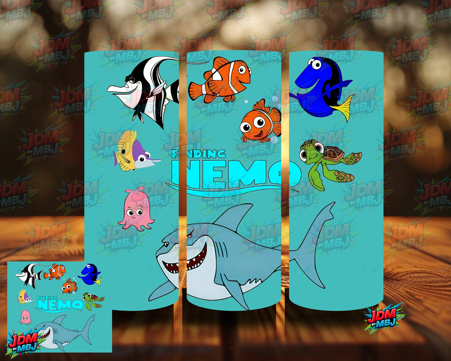 Inspired by Finding Nemo Sublimation Prints