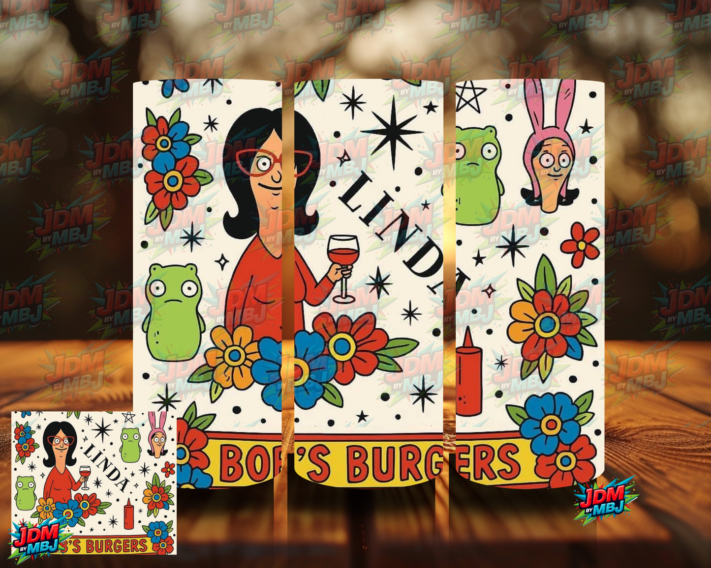 Inspired by Bob's Burgers Sublimation Prints