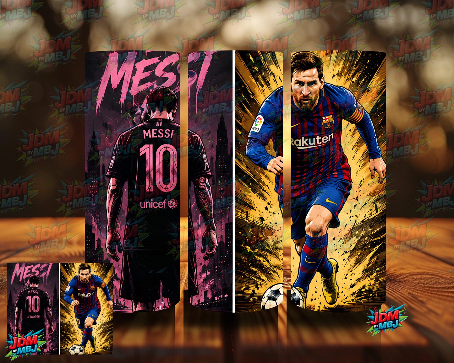 Inspired by Messi Soccer Player Sublimation Prints