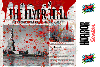 Inspirado en el terror [Volumen 1] Impresiones por sublimación