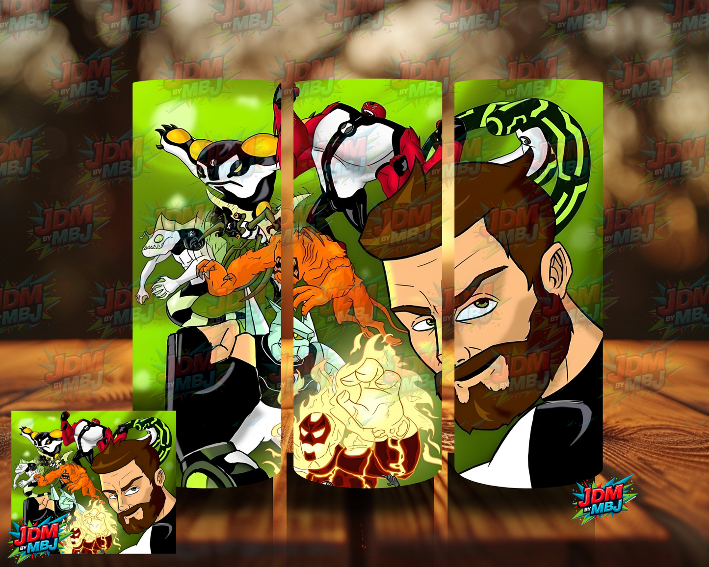 靈感來自《Ben 10》昇華印花