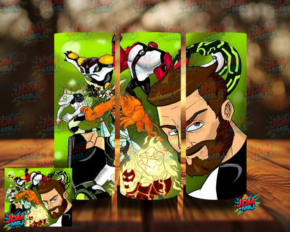 靈感來自《Ben 10》昇華印花