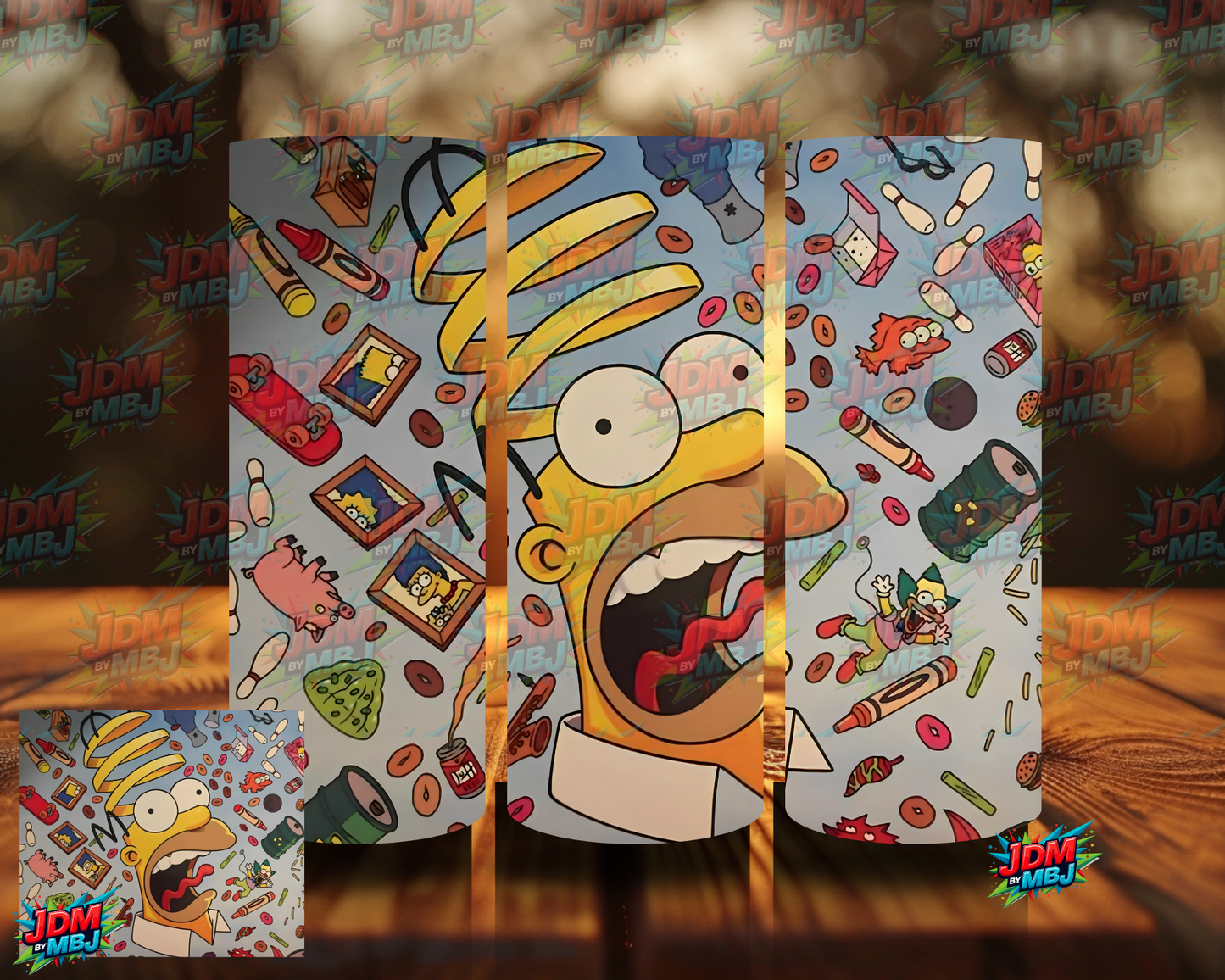 Inspired by The Simpson Sublimation Prints