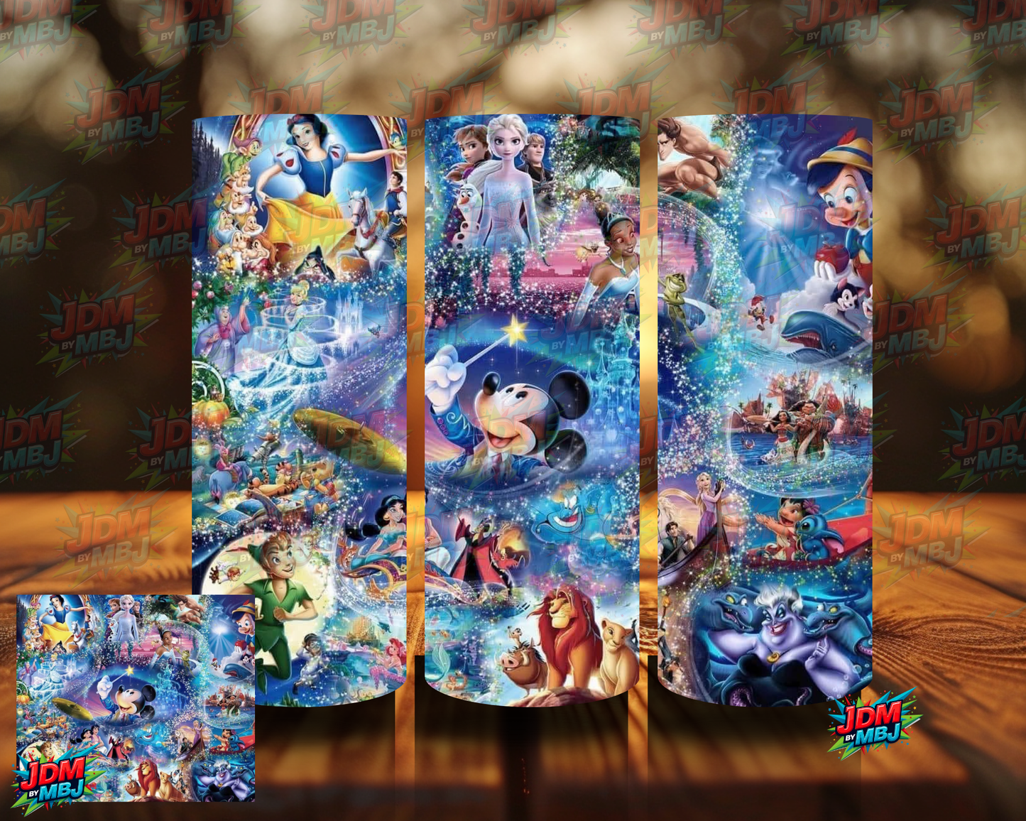 Inspired by Disney Sublimation Prints