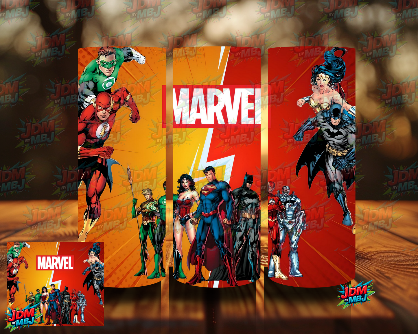 Inspired by Marvel Sublimation Prints