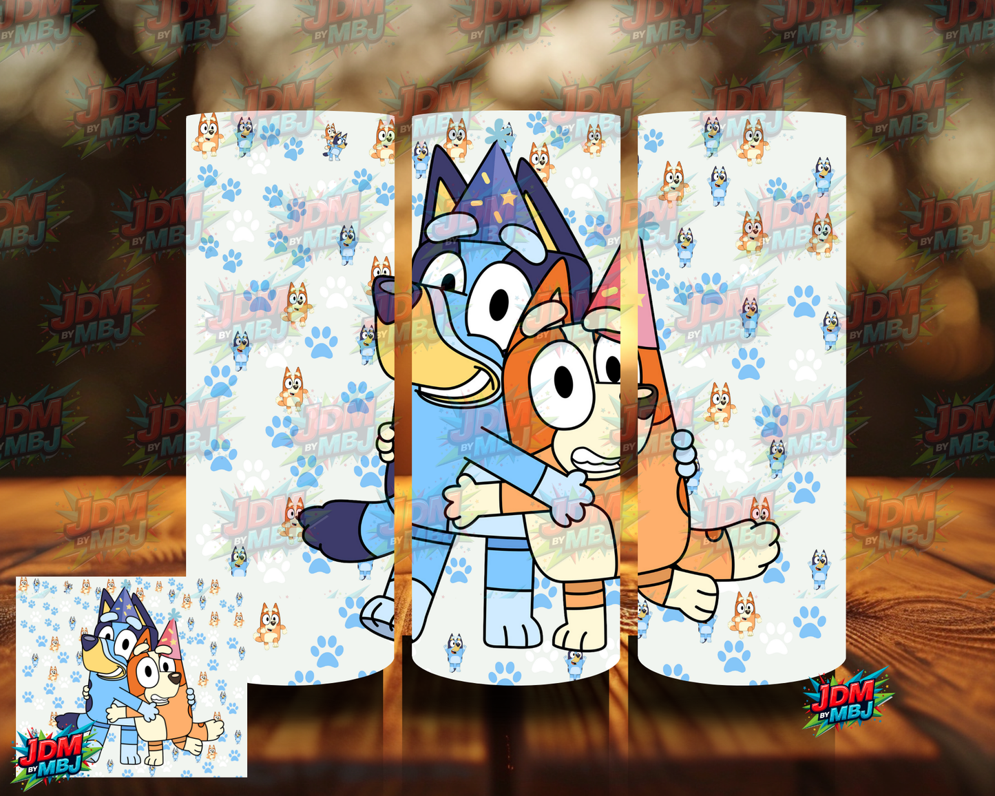 Inspired by Bluey Sublimation Prints