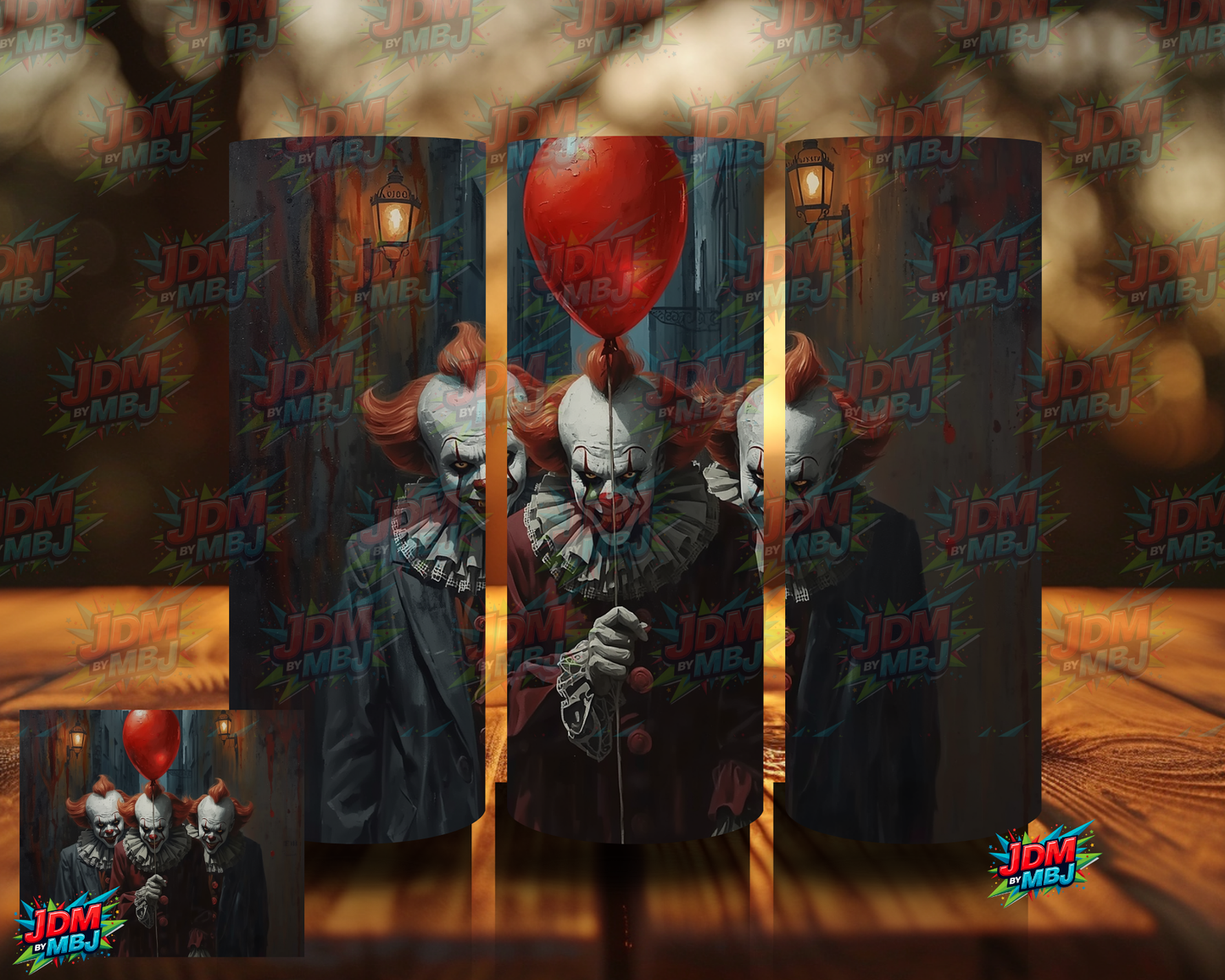 Inspired by HORROR Clowns 2.0 Sublimation Prints
