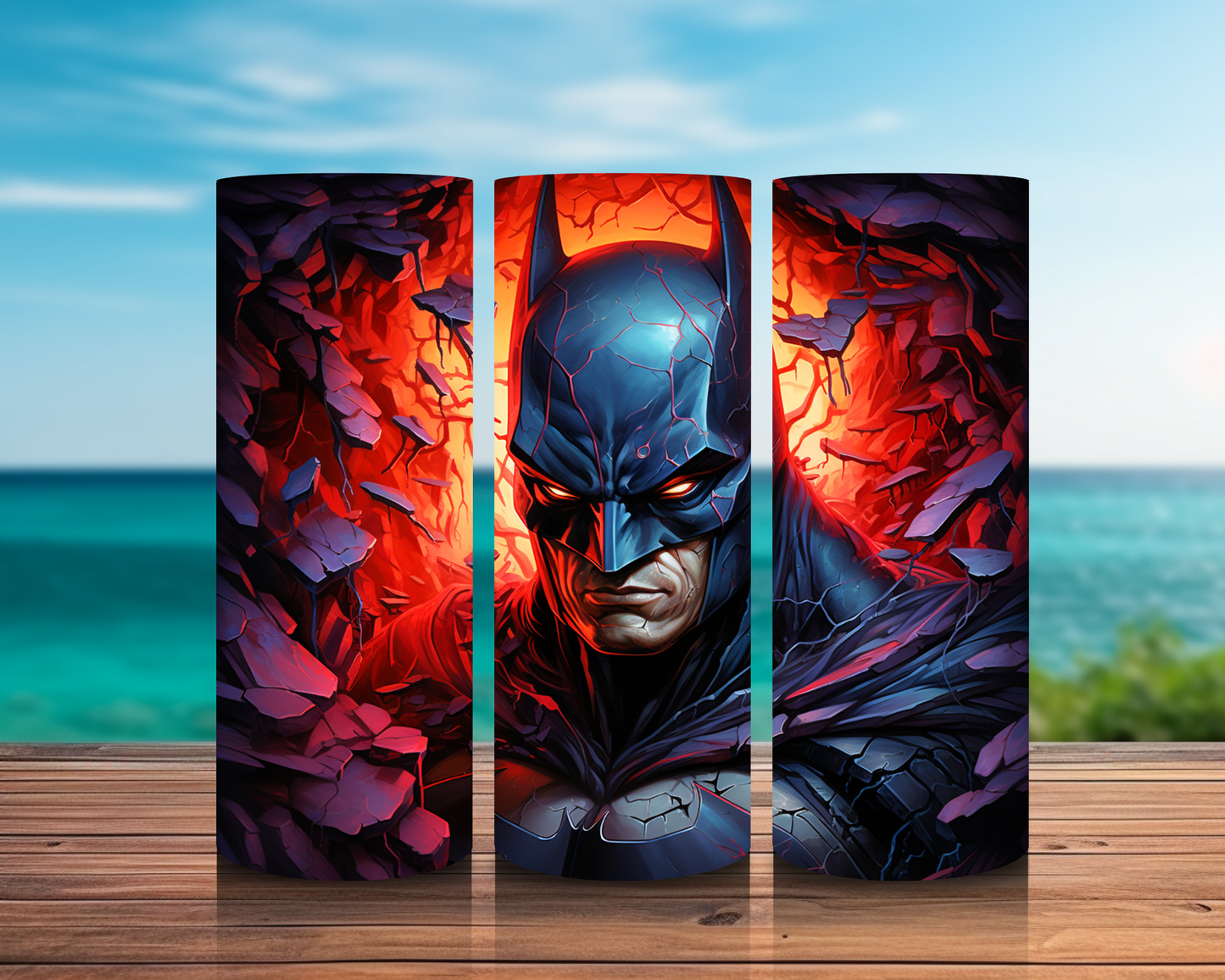 Inspirado en superhéroes 3D en impresiones de sublimación de pared