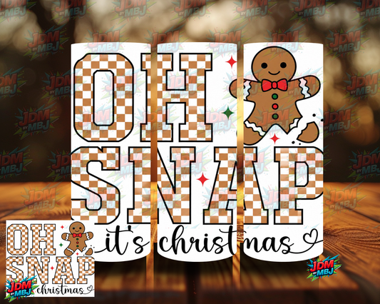 Oh Snap - it's Christmas -  Sublimation Prints