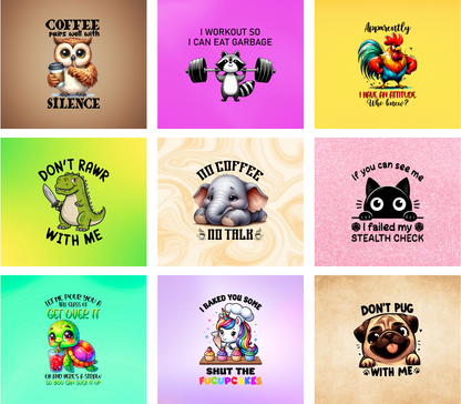 Inspirado en impresiones de sublimación de plantillas