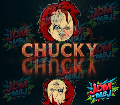 Impresiones de sublimación de 20 oz inspiradas en el terror