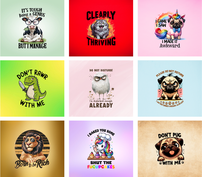 Inspirado en impresiones de sublimación de plantillas