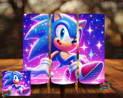 Inspired by Sonic The Hedgehog Sublimation Prints
