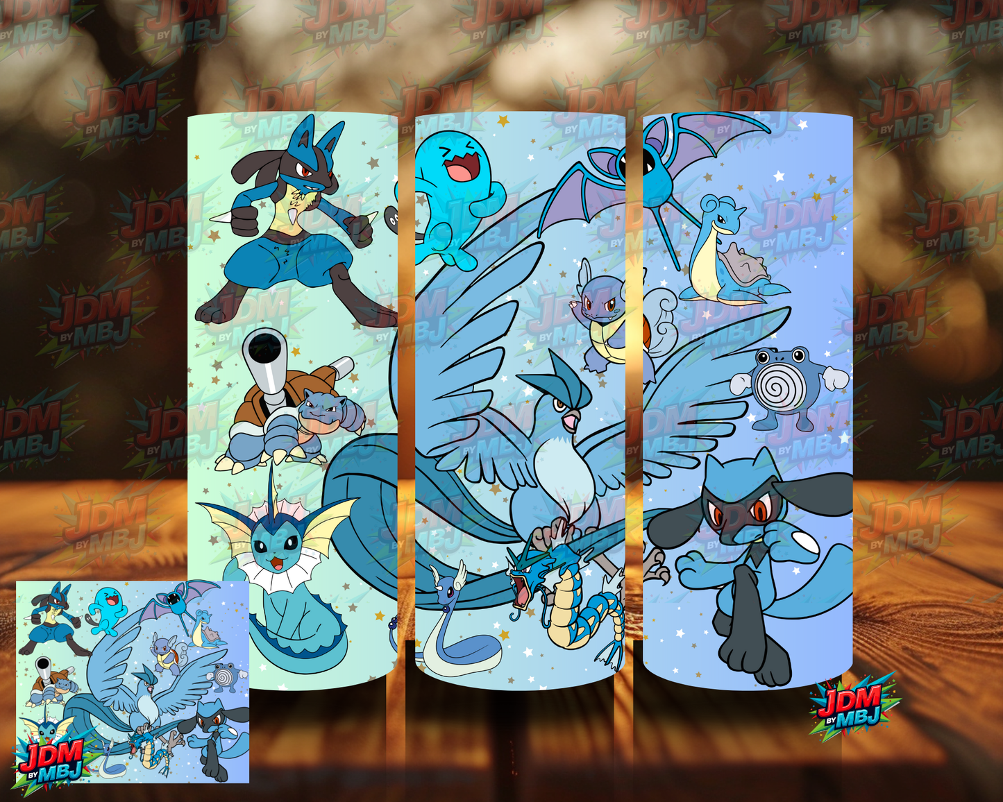 Inspired by Pokémon Sublimation Prints