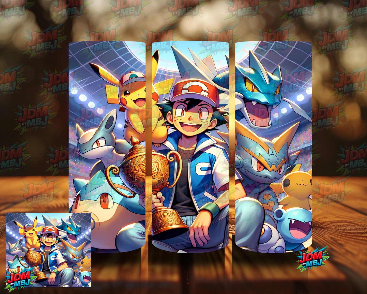 Inspired by Pokémon Sublimation Prints