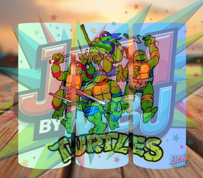 Inspirado en las impresiones de sublimación de las Tortugas Ninja Adolescentes