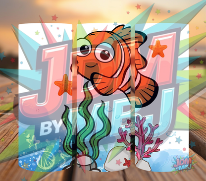 Inspirado en las impresiones de sublimación de Buscando a Nemo