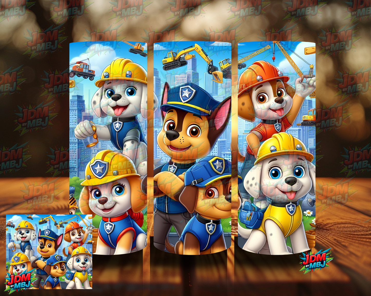 Inspired by Paw Patrol Sublimation Prints