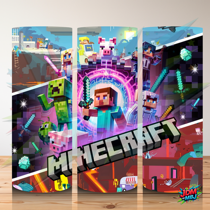 Inspirado en las impresiones de sublimación de MineCraft