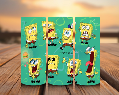 Inspired by Sponge Bob Square Pants Sublimation Prints