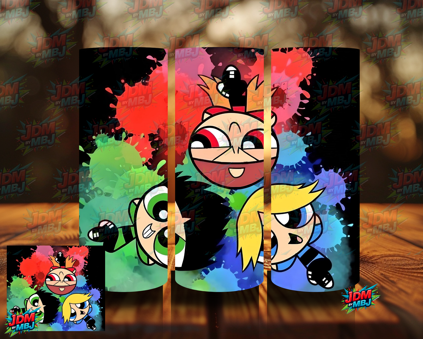 Inspired by Power Puff Girls Sublimation Prints