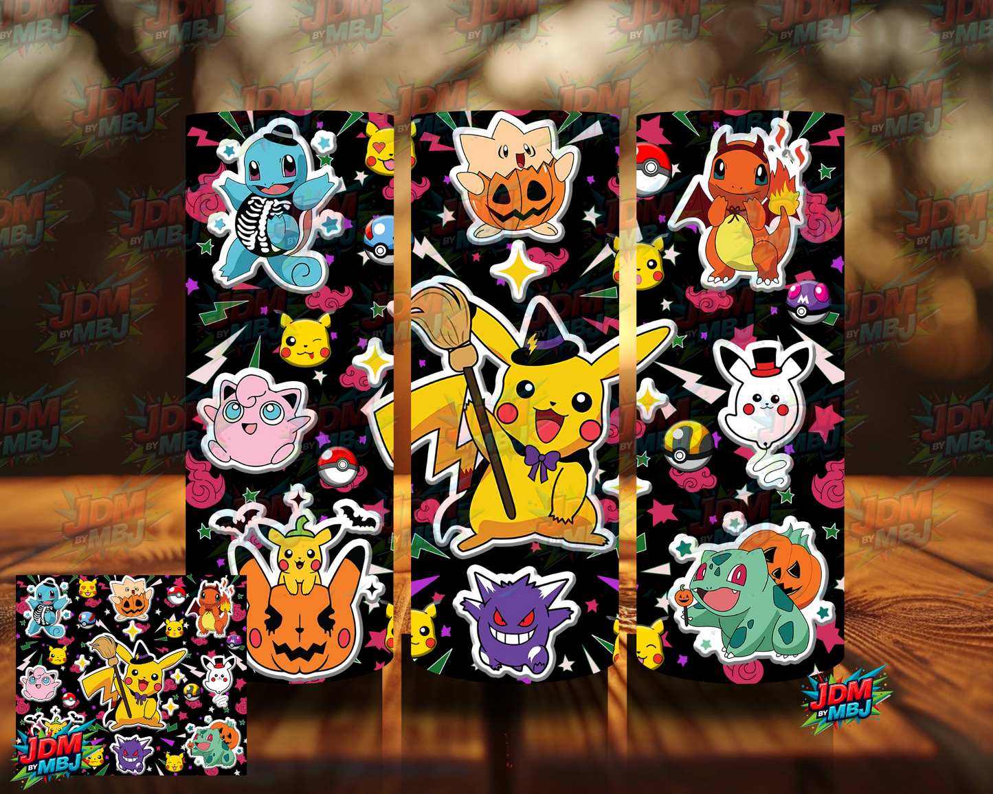 Inspired by Pokémon Sublimation Prints