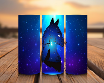 Inspirado en impresiones de sublimación de lobos