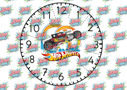 Clock Sublimation Prints- Inspired by Disney, Stitch & More