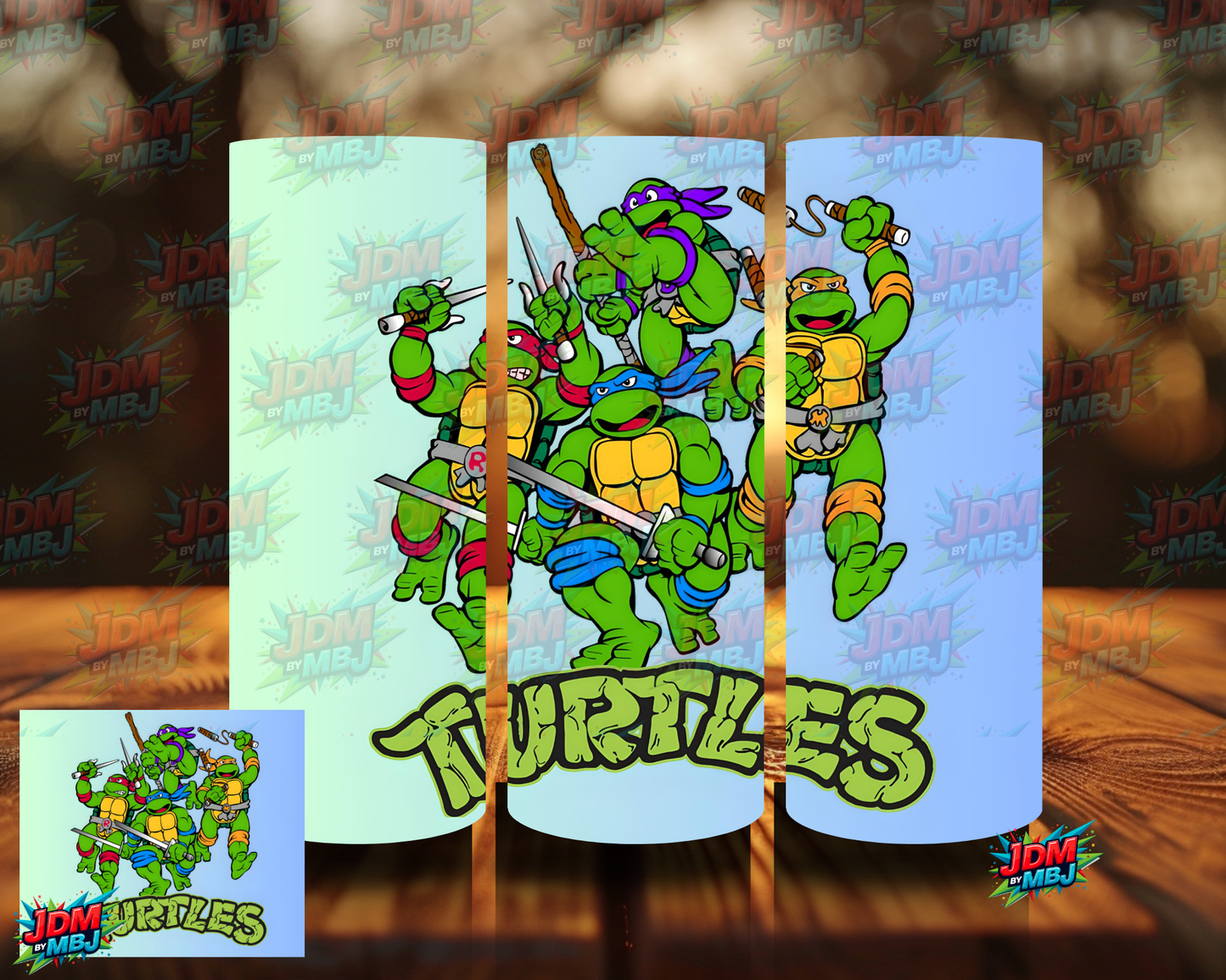 Inspired by Teenage Ninja Turtle Sublimation Prints