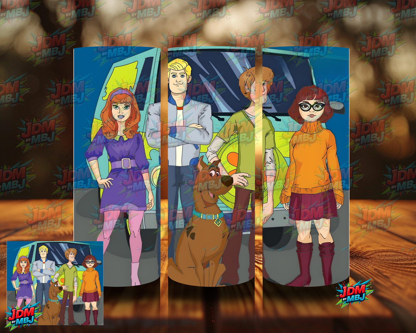 Inspired by Scooby Doo Sublimation Prints