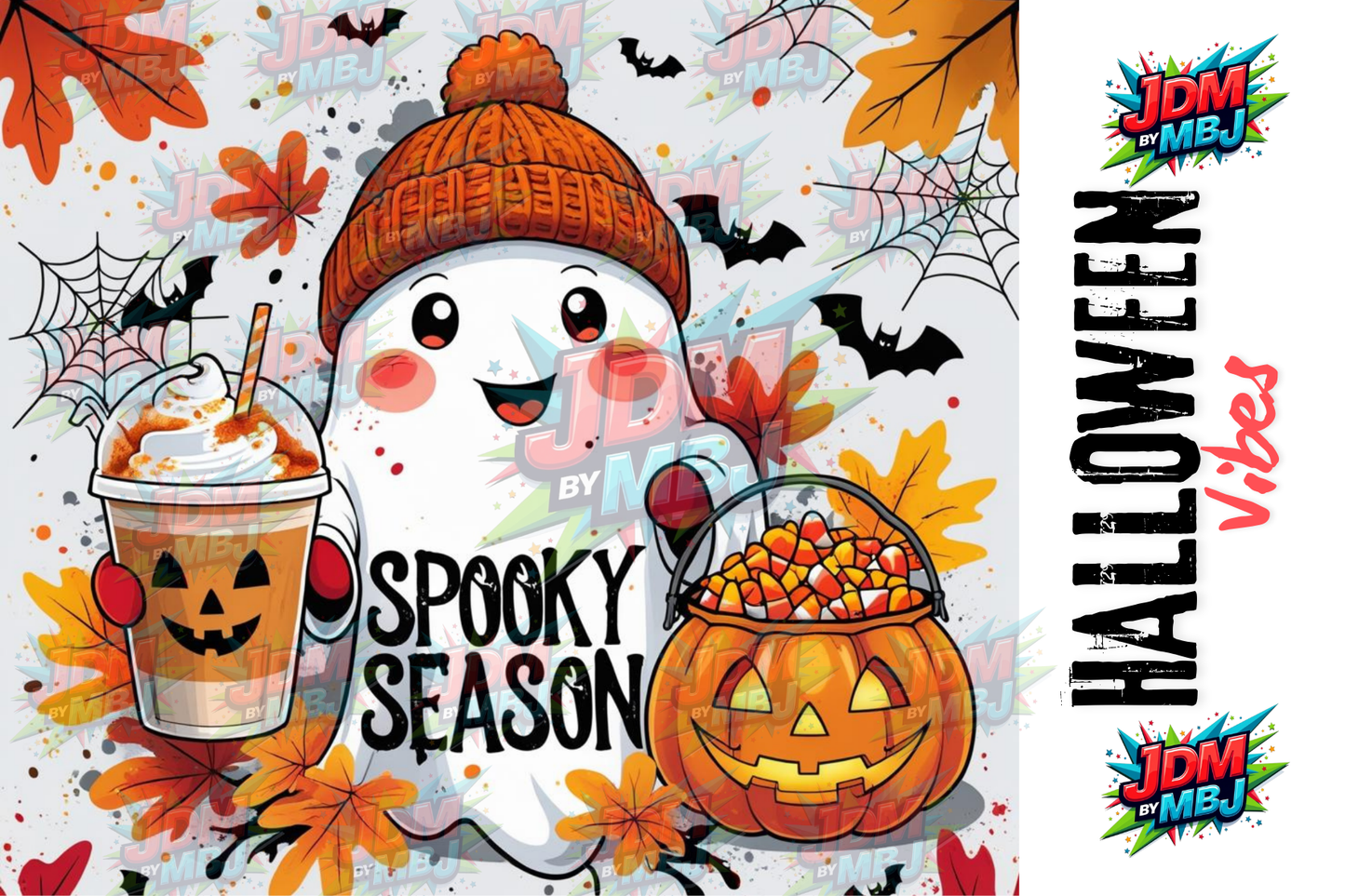 Inspirado en las impresiones de sublimación de Halloween