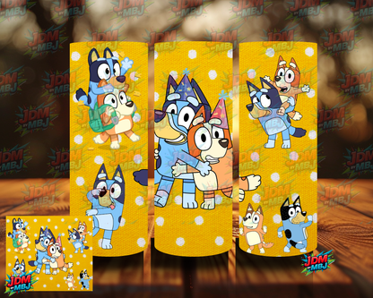 Inspired by Bluey Sublimation Prints