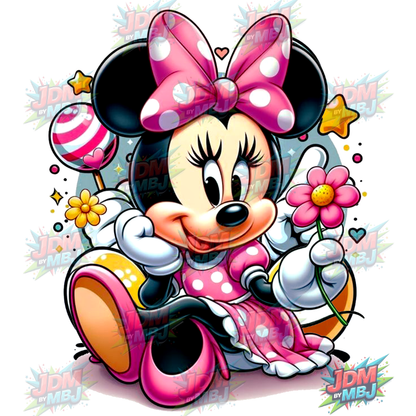 Parche termoadhesivo - Mickey Mouse DTF 25 cm