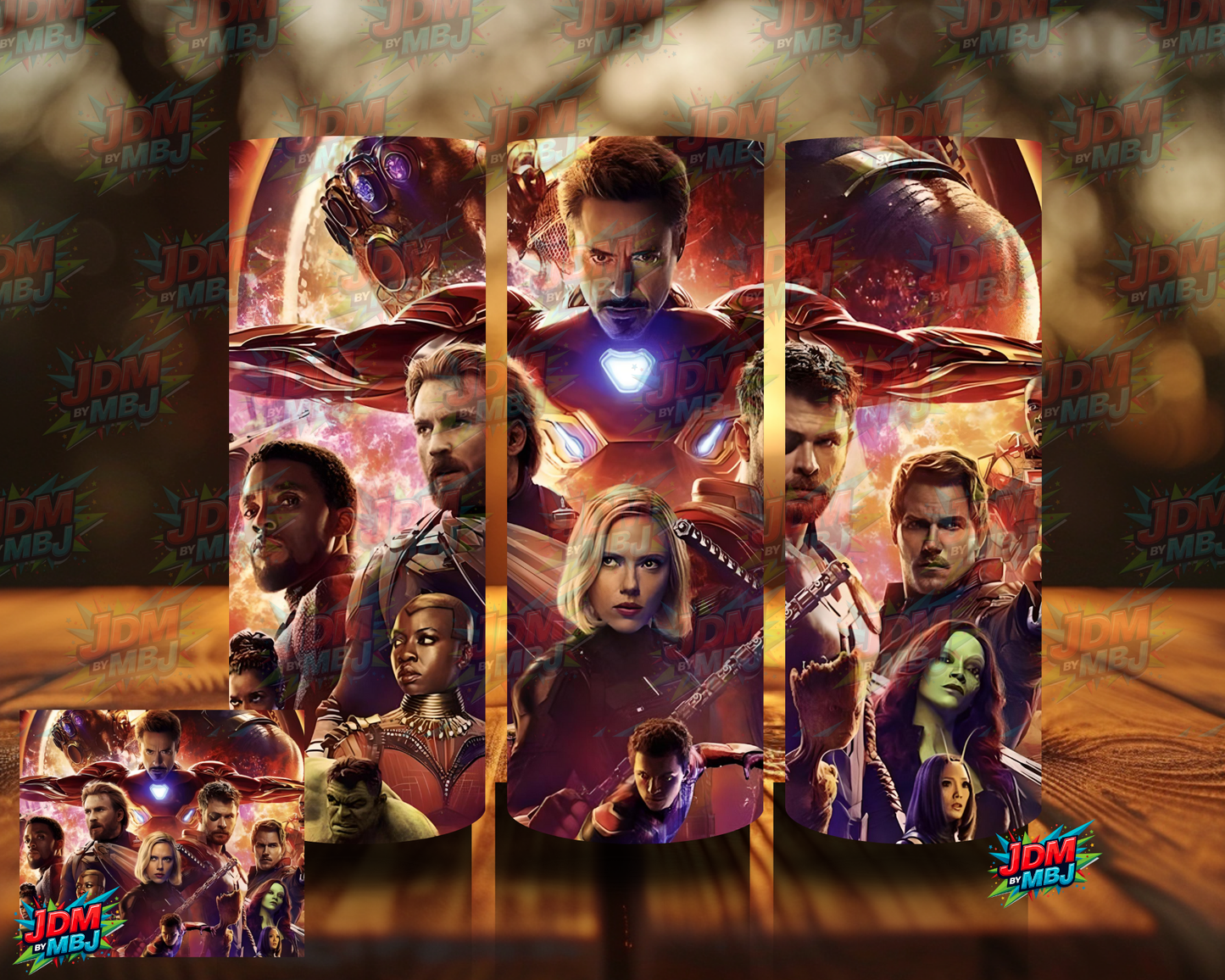 Inspired by Marvel Sublimation Prints