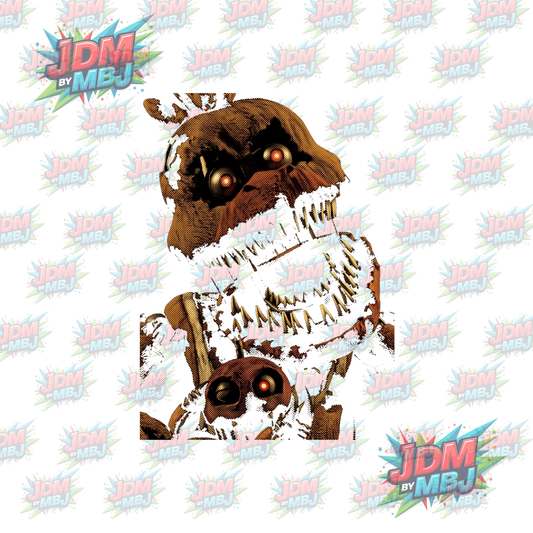 Iron On - Horror 'Halftone' DTF