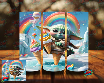 Inspired by Yoda Sublimation Prints